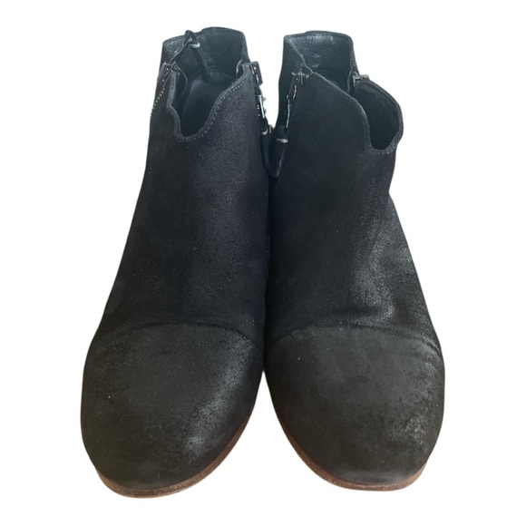 rag & bone Margot Boot | Black Suede | Wooden Heel | Size 9 - Picture 2 of 6